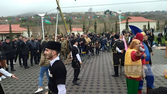 Talış kəndində 30 ildən sonra ilk dəfə bayram şənliyi keçirilir — FOTOREPORTAJ Talış kəndində 30 ildən sonra ilk dəfə bayram şənliyi keçirilir — FOTOREPORTAJ