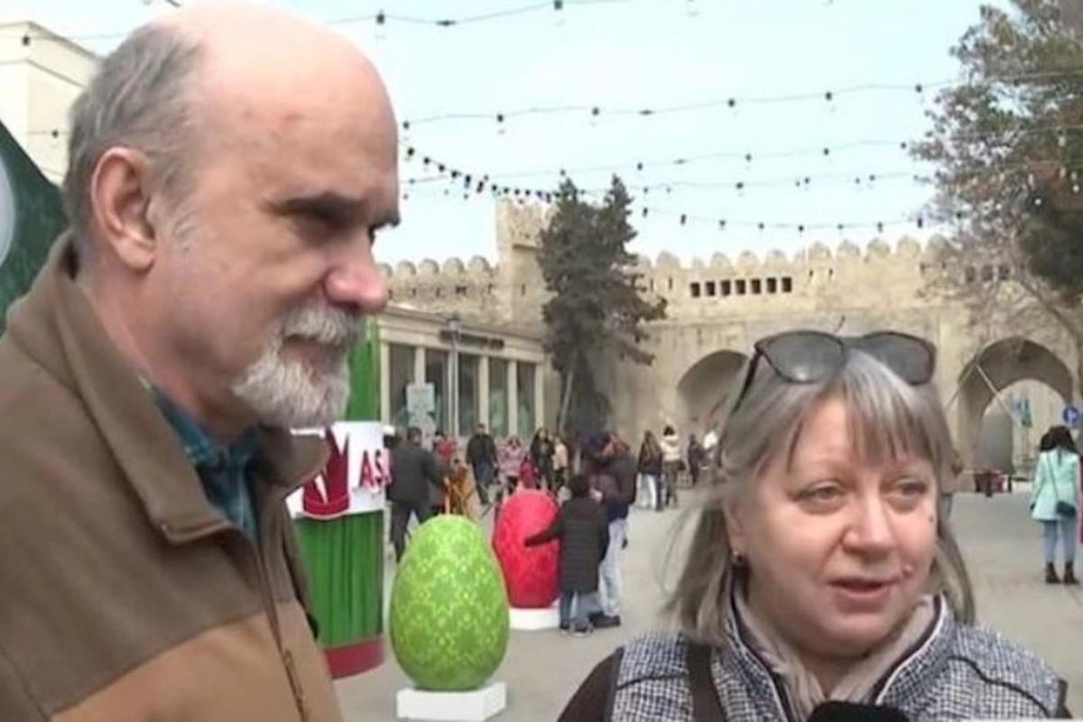 Xarici turistlər Novruz adətlərinə heyran qaldılar — VİDEO