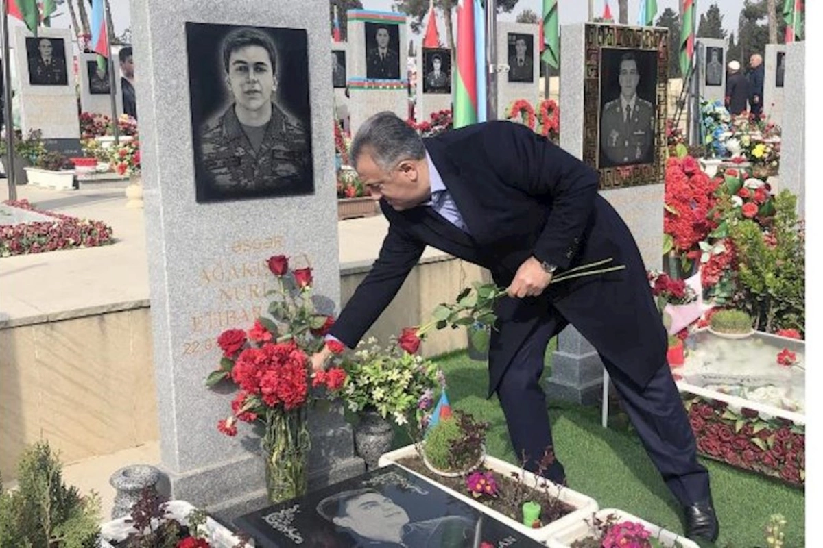 Abşeron rayonunda şəhid ailələri Novruz bayramı günlərində ziyarət edilib— FOTOLAR