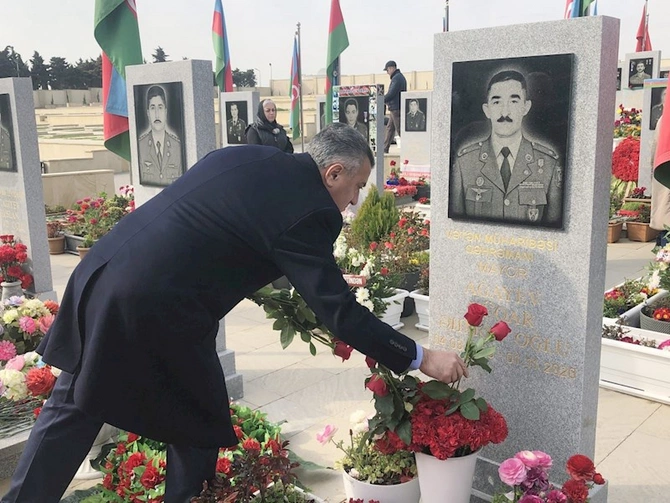 Abşeron rayonunda şəhid ailələri Novruz bayramı günlərində ziyarət edilib— FOTOLAR Abşeron rayonunda şəhid ailələri Novruz bayramı günlərində ziyarət edilib— FOTOLAR