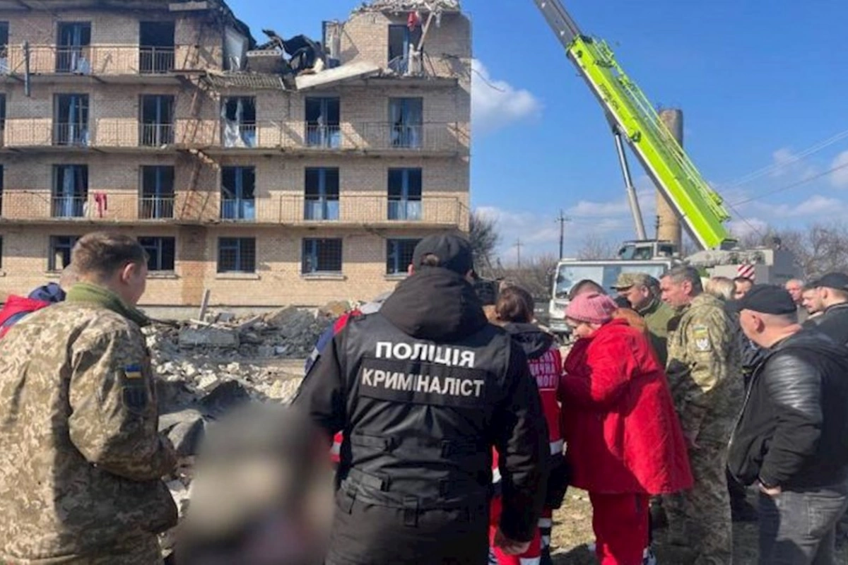 Raket hücumu nəticəsində Kiyev vilayətində 4 nəfər ölüb