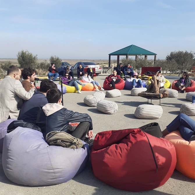 Novruz bayramında Abşeron Milli Parkında bir gün — FOTOLAR Novruz bayramında Abşeron Milli Parkında bir gün — FOTOLAR