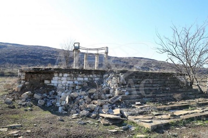 Ağdam rayonunun Şahbulaq kəndi — FOTO Ağdam rayonunun Şahbulaq kəndi — FOTO