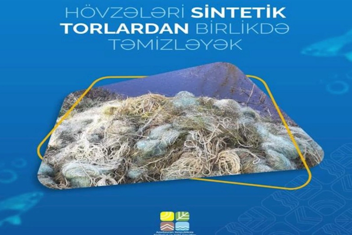ETSN su hövzələrində rast gəlinən sintetik torlar barədə müraciət edib