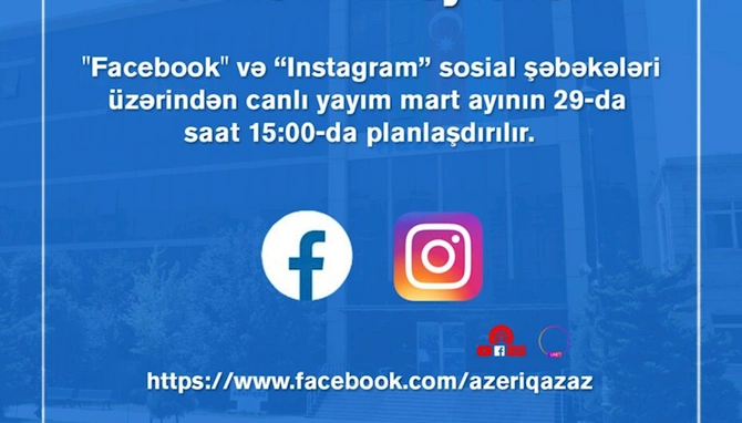 “Azəriqaz” İB rəhbərliyinin növbəti canlı yayımı olacaq