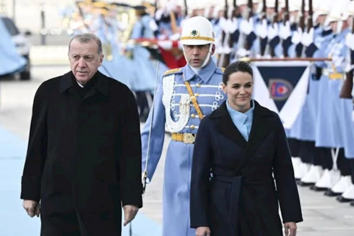 Macarıstan prezidenti Türkiyədədir