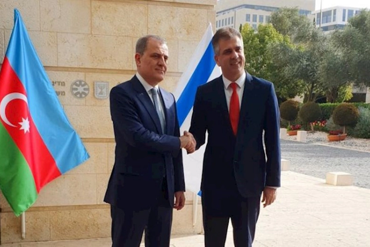 Ceyhun Bayramovun israilli həmkarı ilə görüşü başladı