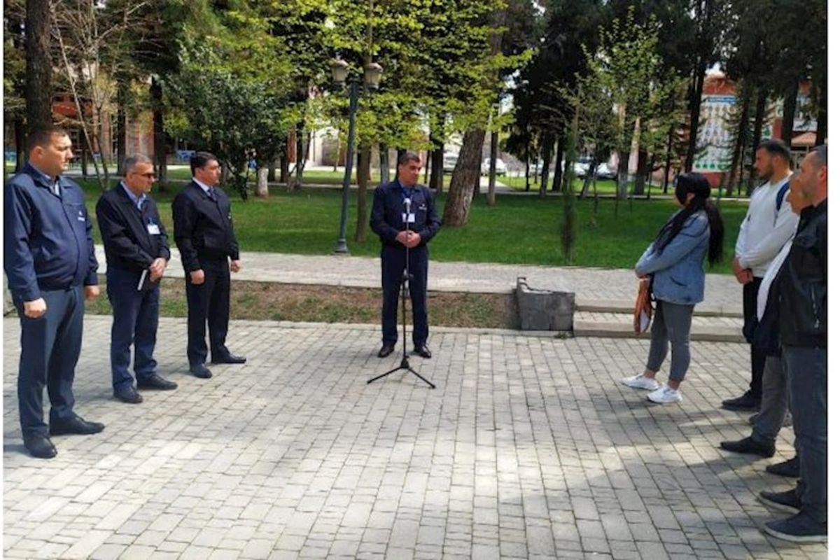 “Səyyar qəbul otağı” bu dəfə Qax sakinlərinin ixtiyarında olub — FOTOLAR