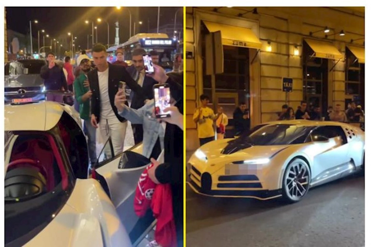 Ronaldonun 9 milyonluq yeni avtomobili — FOTO/VİDEO