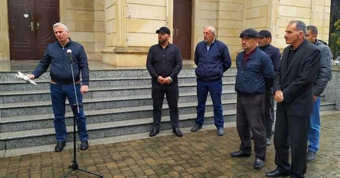 “Səyyar qəbul otağı” həftənin son iş günü Zaqatalada quruldu — FOTOLAR