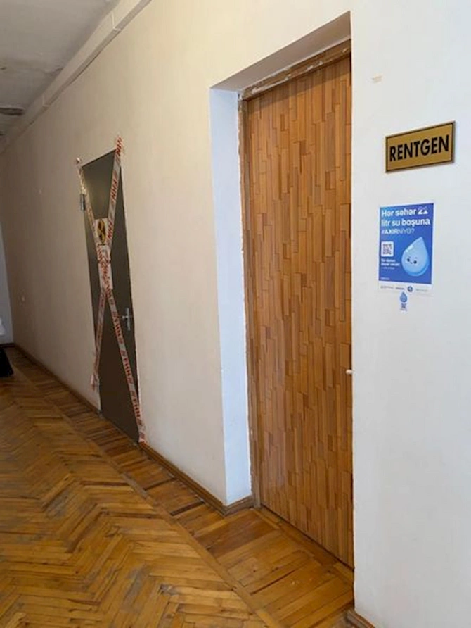 Bəzi tibb müəssisələrində rentgen müayinə fəaliyyəti DAYANDIRILDI — FOTO