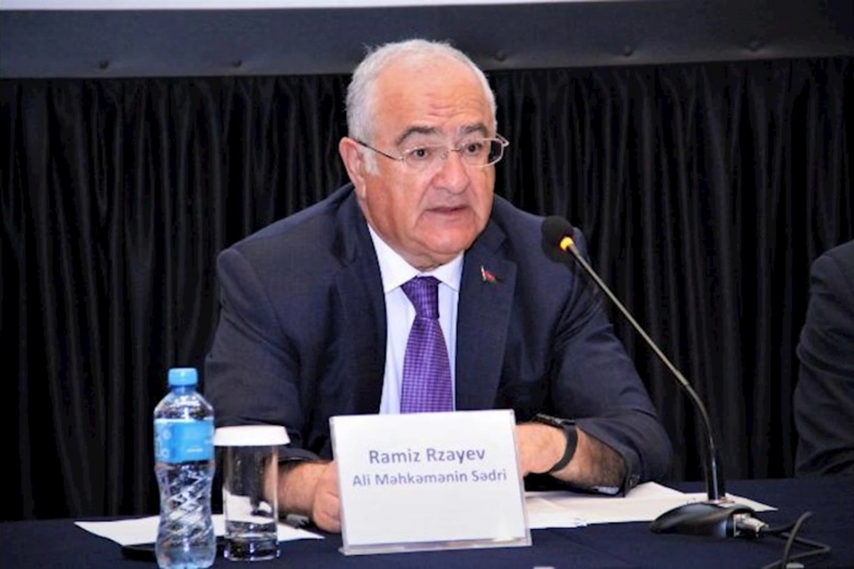 Ramiz Rzayev Ali Məhkəmə ilə vidalaşdı