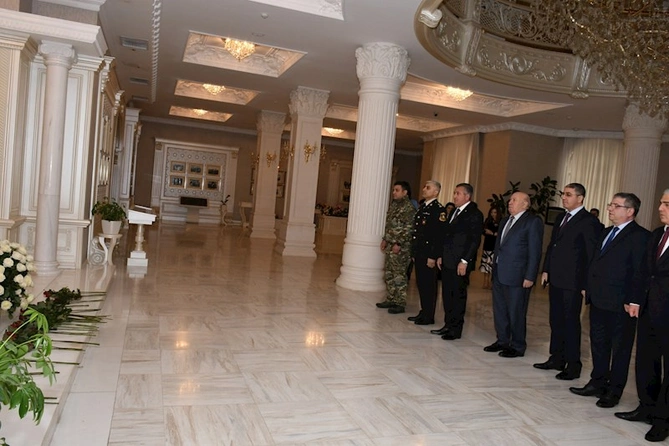 Abşeronda şəhid ailələrinin xanım üzvləri Beynəlxalq Qadınlar Günü münasibətilə təbrik edildi