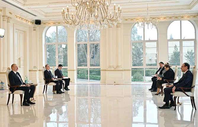 Prezident Bolqarıstanın yeni səfirinin etimadnaməsini qəbul edib — YENİLƏNİB (FOTO)