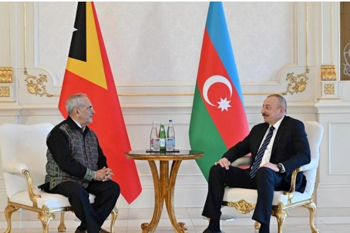 İlham Əliyev Timor-Lestenin Prezidenti ilə görüşüb — FOTO