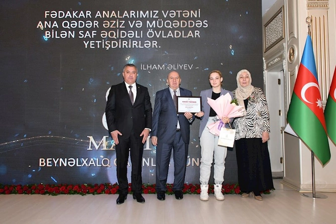 Abşeronda şəhid ailələrinin xanım üzvləri Beynəlxalq Qadınlar Günü münasibətilə təbrik edildi