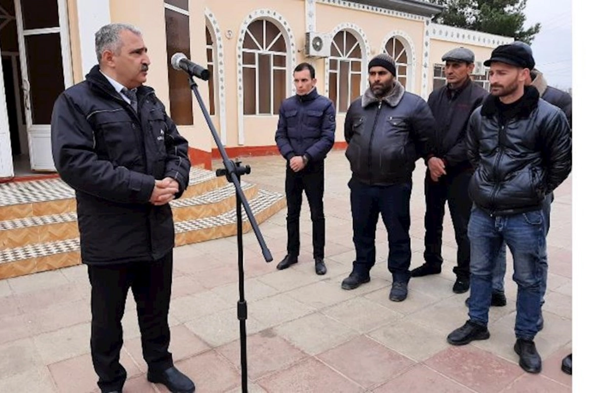 Hacıqabul sakinlərinin problemləri dinlənildi — FOTOLAR