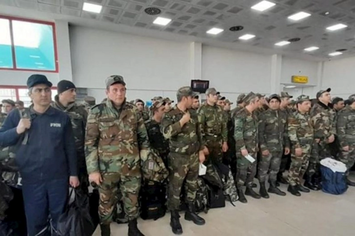 Kahramanmaraşdakı xilasedicilərimizin sonuncu qrupu Vətənə yola salındı