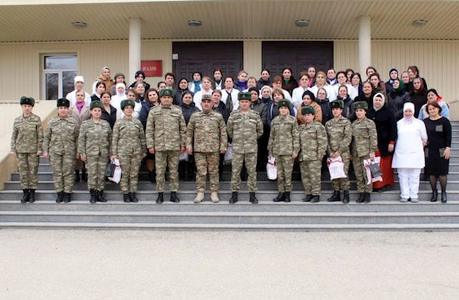 Beynəlxalq Qadınlar Günü münasibətilə Azərbaycan Ordusunda silsilə tədbirlər keçirilib — FOTO/VİDEO Beynəlxalq Qadınlar Günü münasibətilə Azərbaycan Ordusunda silsilə tədbirlər keçirilib — FOTO/VİDEO