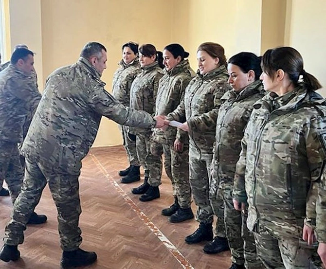 Beynəlxalq Qadınlar Günü münasibətilə Azərbaycan Ordusunda silsilə tədbirlər keçirilib — FOTO/VİDEO Beynəlxalq Qadınlar Günü münasibətilə Azərbaycan Ordusunda silsilə tədbirlər keçirilib — FOTO/VİDEO
