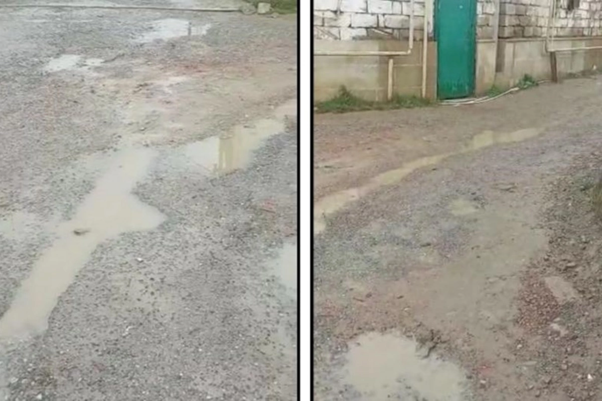 Səbail sakinləri küçələrin bərbad vəziyyətindən şikayət edir — VİDEO/FOTO