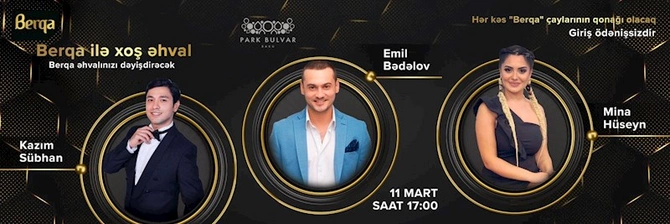 “Berqa” ilə “Xoş əhval” konserti
