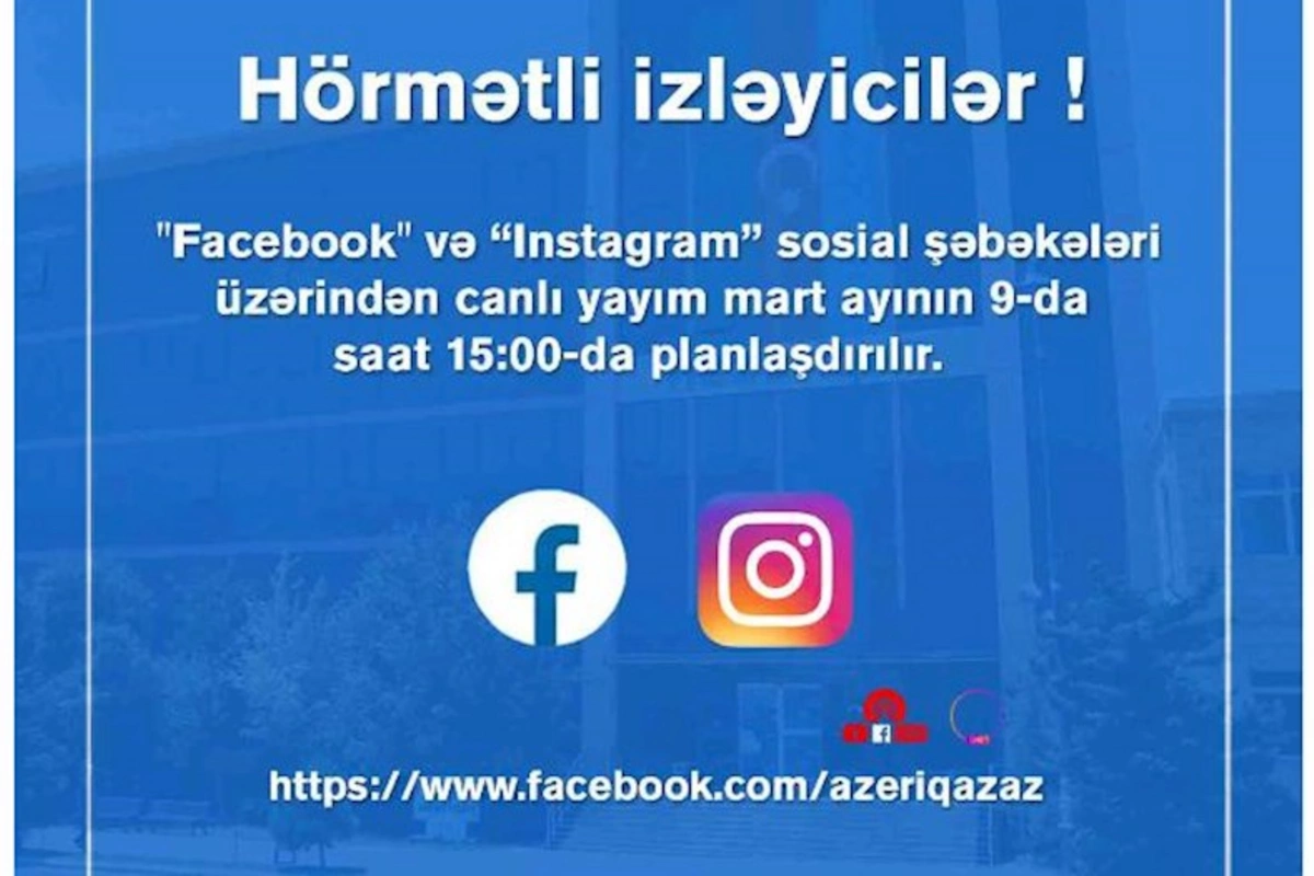 “Azəriqaz” rəhbərliyinin növbəti canlı yayımı planlaşdırılır