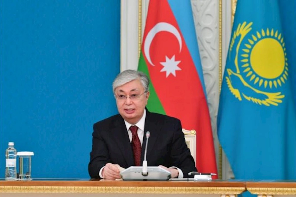 Tokayev: Ortaq səylərimiz sayəsində Qazaxıstan-Azərbaycan münasibətləri daha açıq xarakter kəsb edib