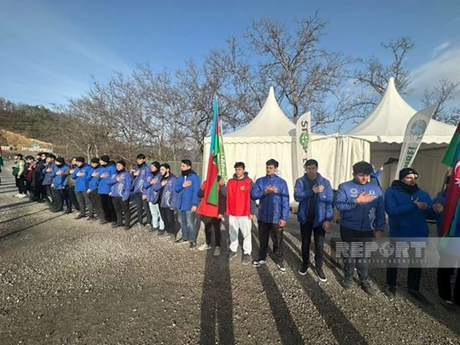 Xankəndi-Laçın yolu: Ekofəalların aksiyası 120 gündür yüksək fəallıqla davam edir — FOTO