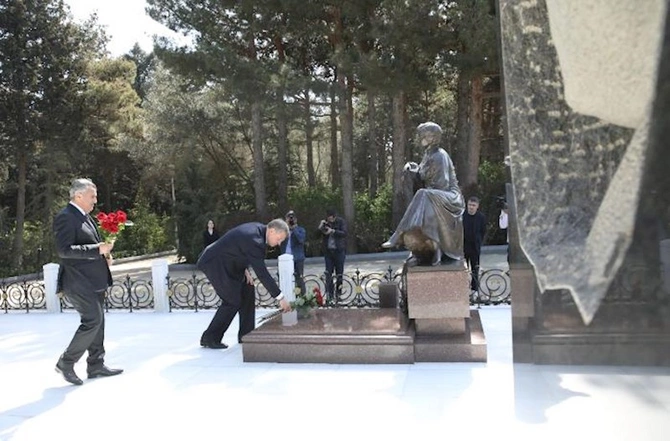 Həştərxan vilayətinin qubernatoru Azərbaycanda səfərdə olmuşdur — FOTOLAR