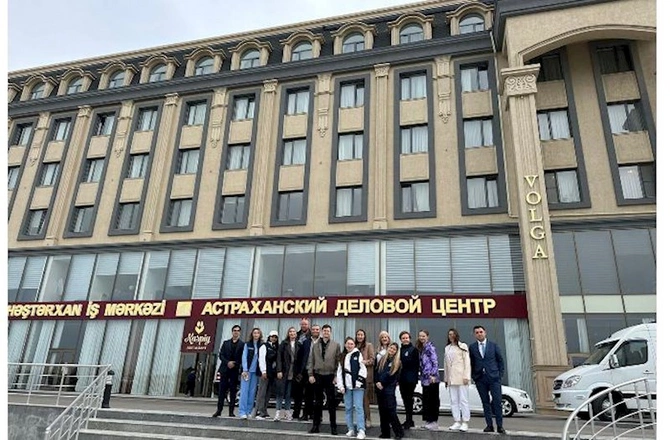 Həştərxan vilayətinin qubernatoru Azərbaycanda səfərdə olmuşdur — FOTOLAR