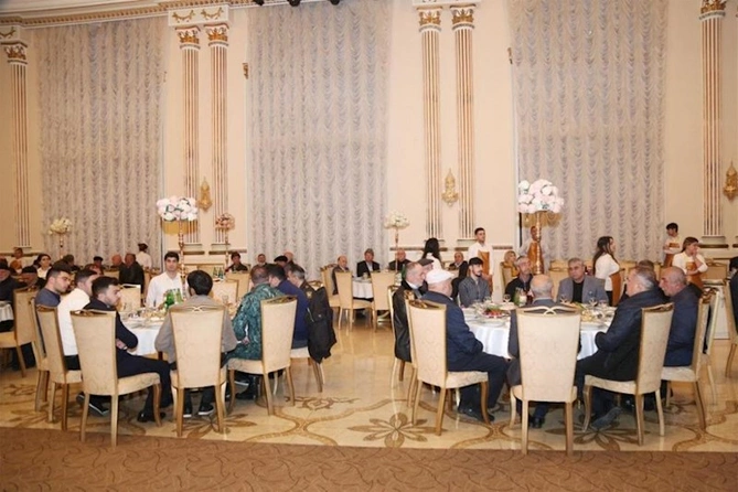 Mehriban xanım Əliyevanın təşəbbüsü ilə iftar süfrəsi açılıb — FOTOLAR