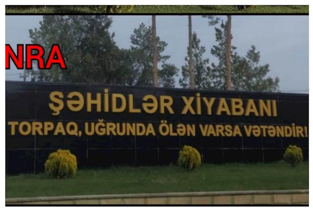 Başçının müavinindən Şəhidlər xiyabanındakı səhvə REAKSİYA: “Boş-boş işlərlə məşğuldurlar” — FOTO