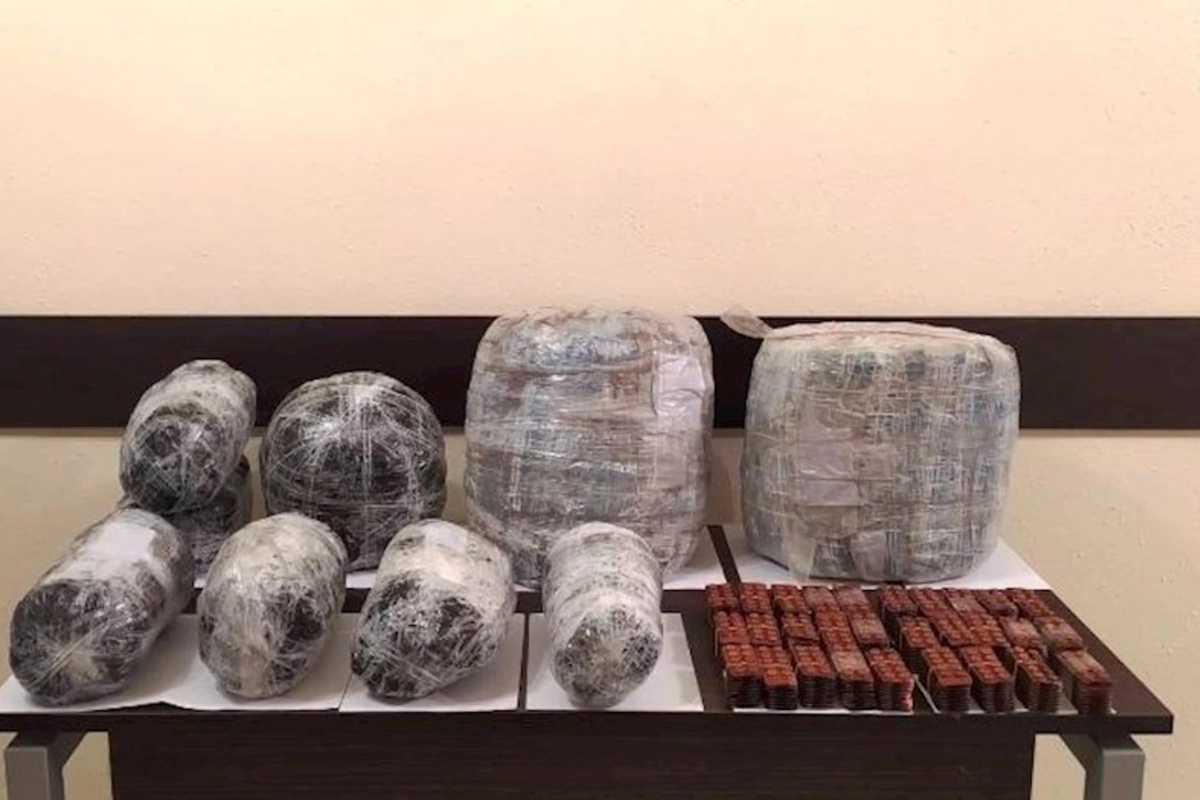 İrandan Azərbaycana 24 kq narkotik keçirilməsinin qarşısı alınıb — FOTO
