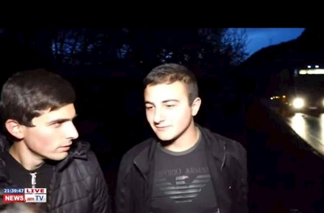 Ermənistanda əsgərimizi döyən şəxslərin FOTOSU