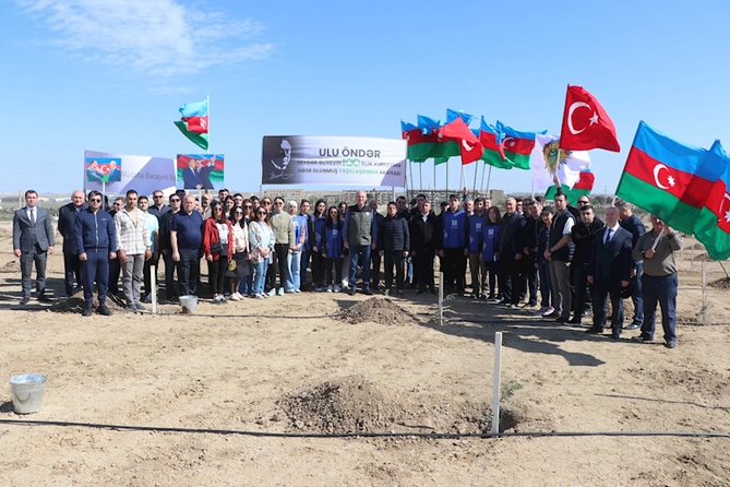 Heydər Əliyevin 100 illik yubileyi ilə əlaqədar növbəti ağacəkmə tədbirləri keçirildi — FOTO