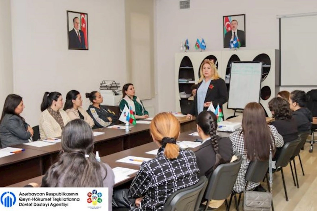 Biləsuvarda Gender əsaslı zorakılıq mövzusunda təlim keçirildi — FOTO
