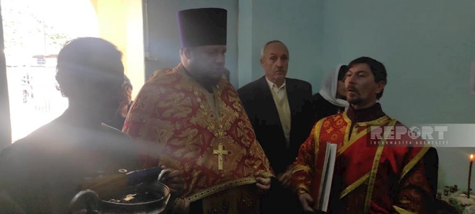 Gəncədə yaşayan xristianlar Pasxa bayramını qeyd edirlər — FOTO