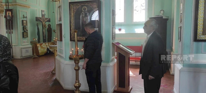 Gəncədə yaşayan xristianlar Pasxa bayramını qeyd edirlər — FOTO