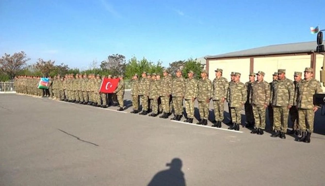 Azərbaycan hərbçiləri Türkiyədə təlimdə iştirak edəcək — FOTOLAR
