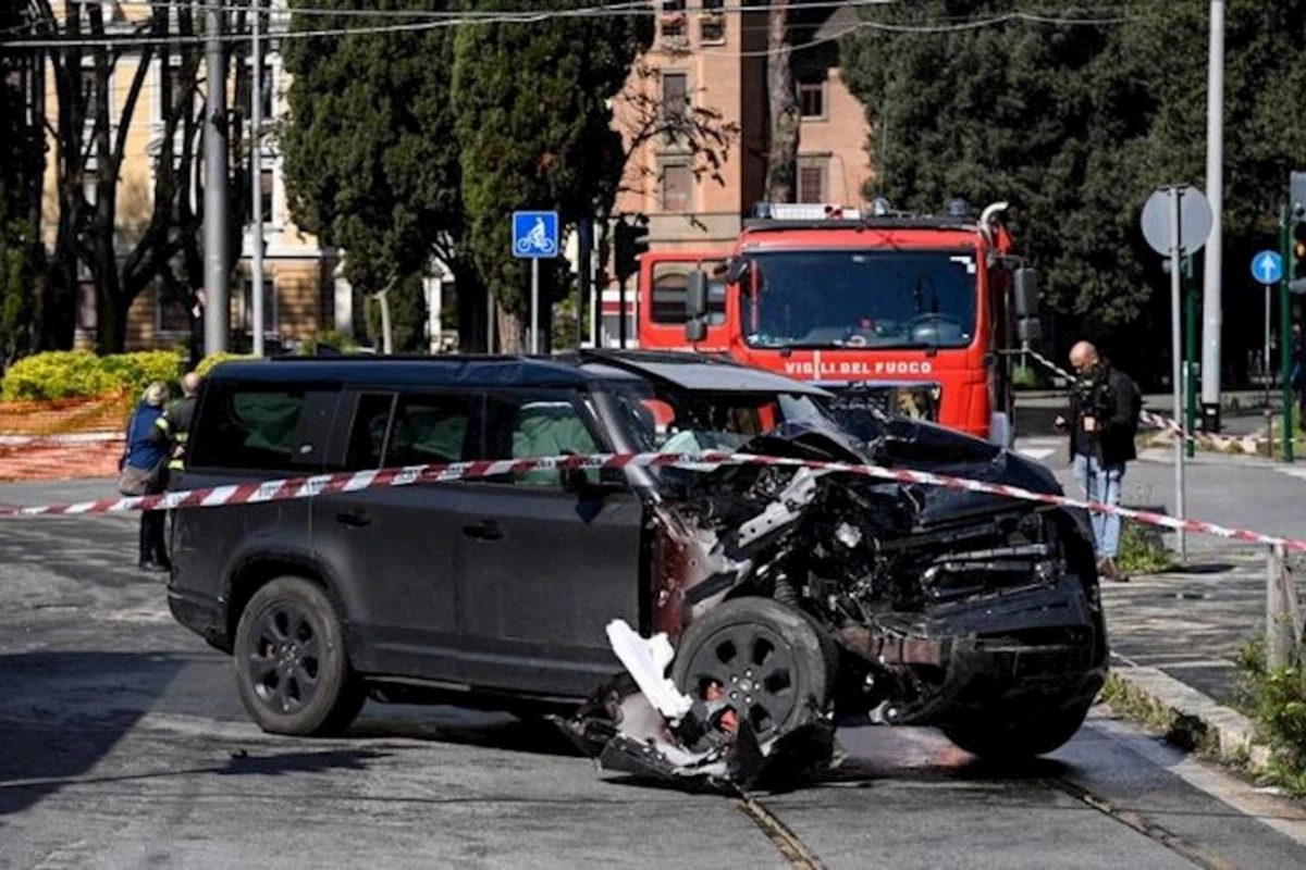 İtaliya millisinin hücumçusu ağır qəzaya düşdü — FOTO