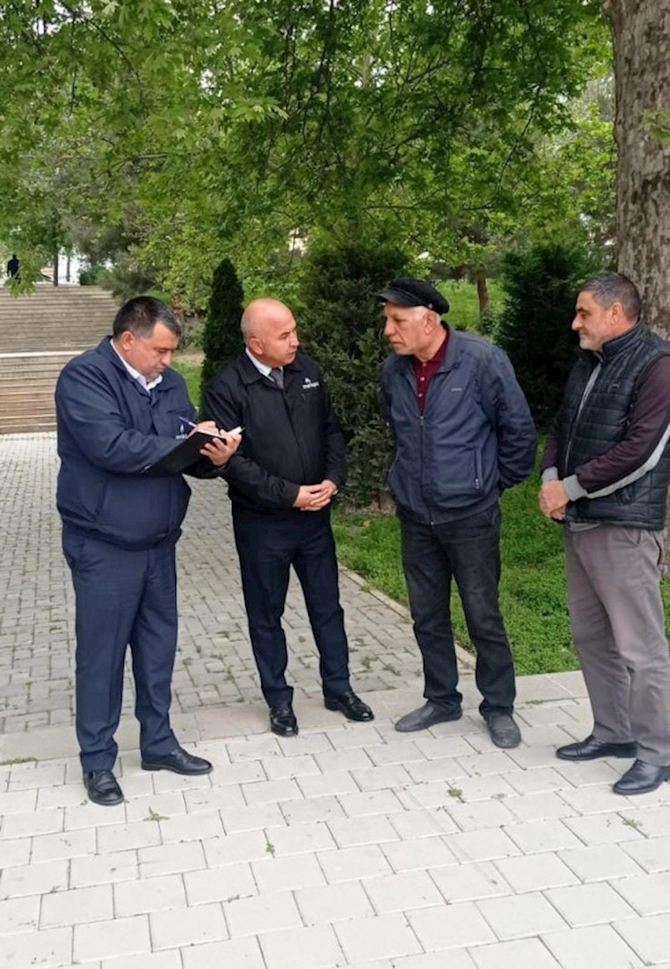 “Açıq mikrofon” aksiyası həftəlik işinə Bərdə rayonundan start verdi — FOTO