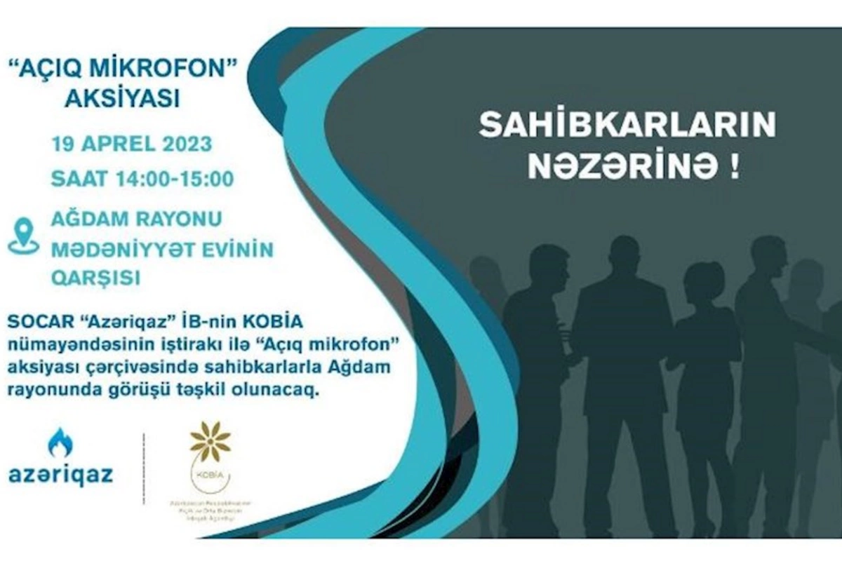 Sahibkarlarla növbəti görüş Ağdam rayonunda keçiriləcək
