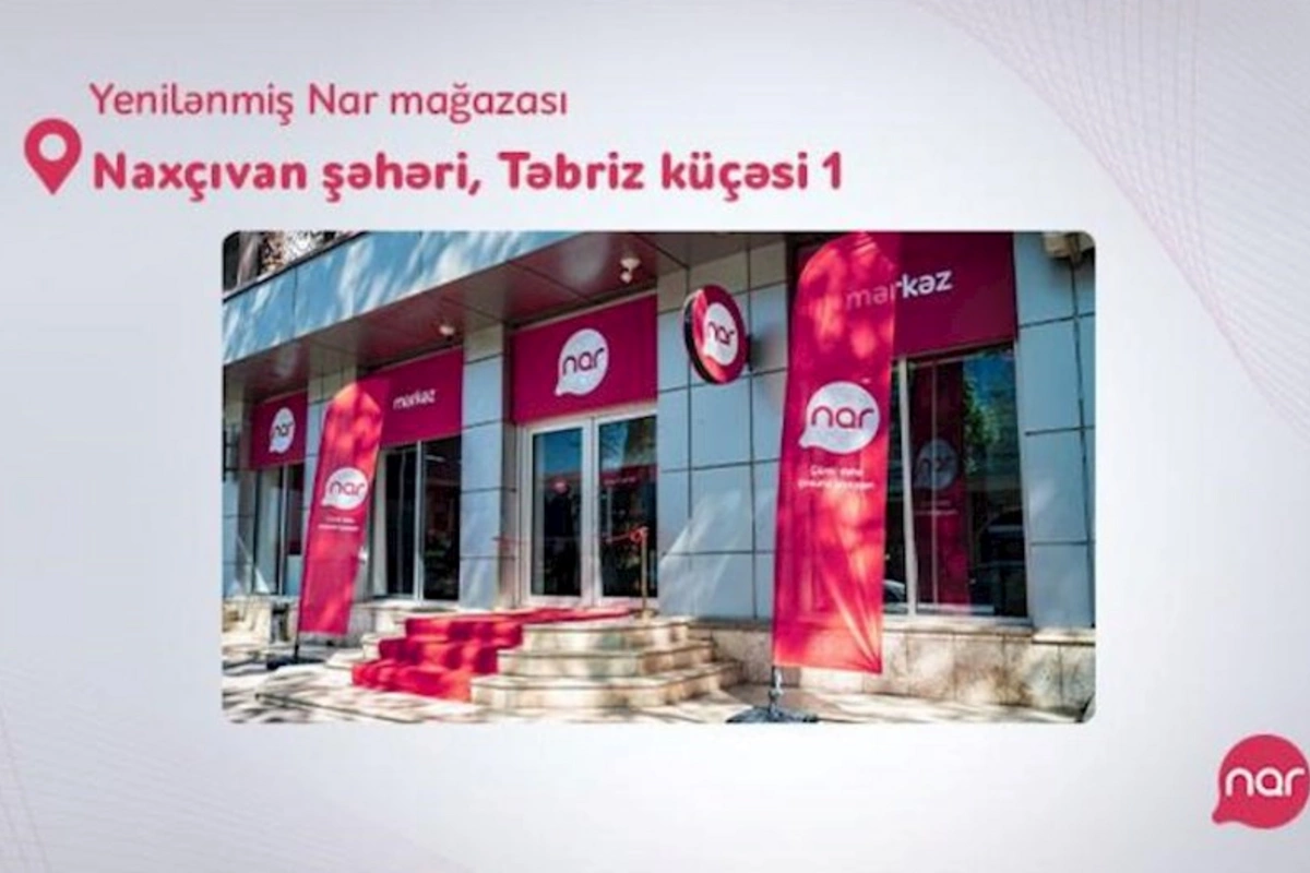 Naxçıvanda Narın yeni mağazası təqdim edildi