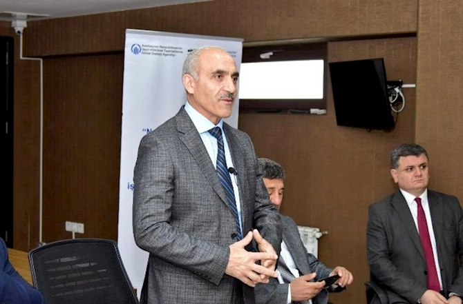 Qarabağ qazilərinin nəqliyyat sahəsindəki problemləri müzakirə olundu — FOTO/VİDEO Qarabağ qazilərinin nəqliyyat sahəsindəki problemləri müzakirə olundu — FOTO/VİDEO