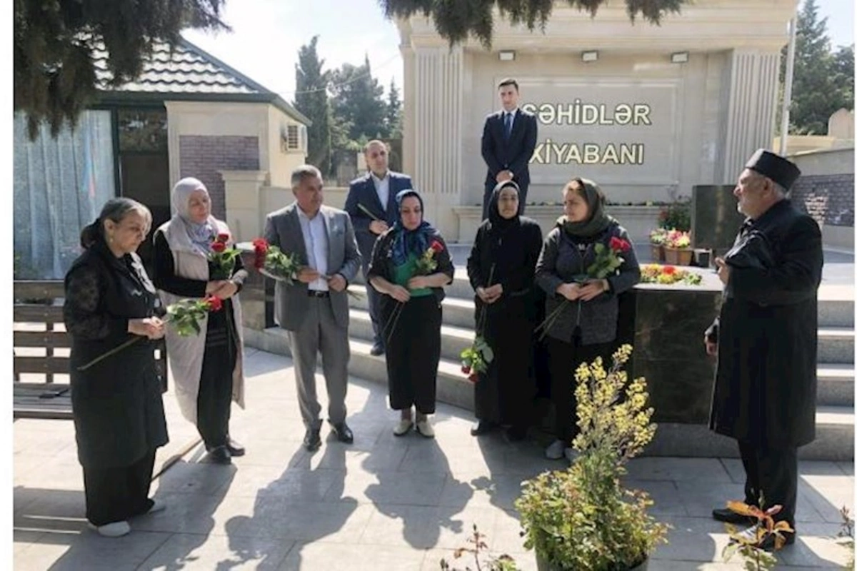 Abşeronda Ramazan bayramında şəhidlərimiz ziyarət edildi — FOTOLAR