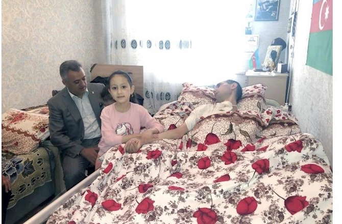 Abşeronda Ramazan bayramında şəhidlərimiz ziyarət edildi — FOTOLAR