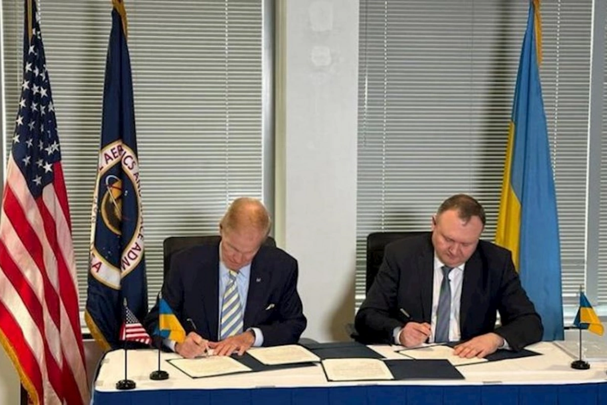 NASA və Ukrayna Kosmik Agentliyi əməkdaşlıq sazişi imzaladılar