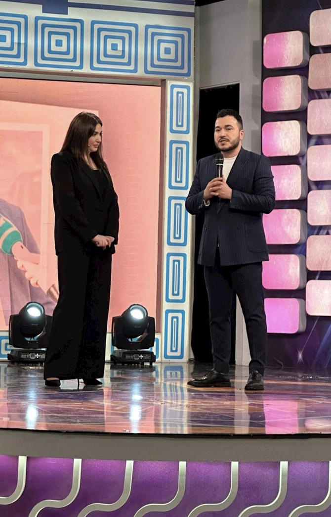 Dilarə həyat yoldaşının vəfatından sonra ilk dəfə efirə çıxdı — FOTOLAR