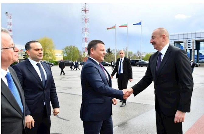 İlham Əliyevin Bolqarıstana işgüzar səfəri başa çatdı — FOTO